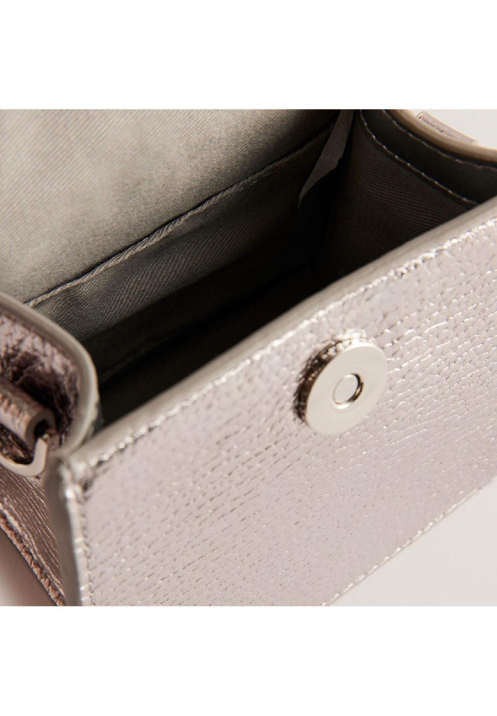 TED BAKER Roslie Roslie Mini Bag Handtasche Leder 12 cm Neueste Stile
