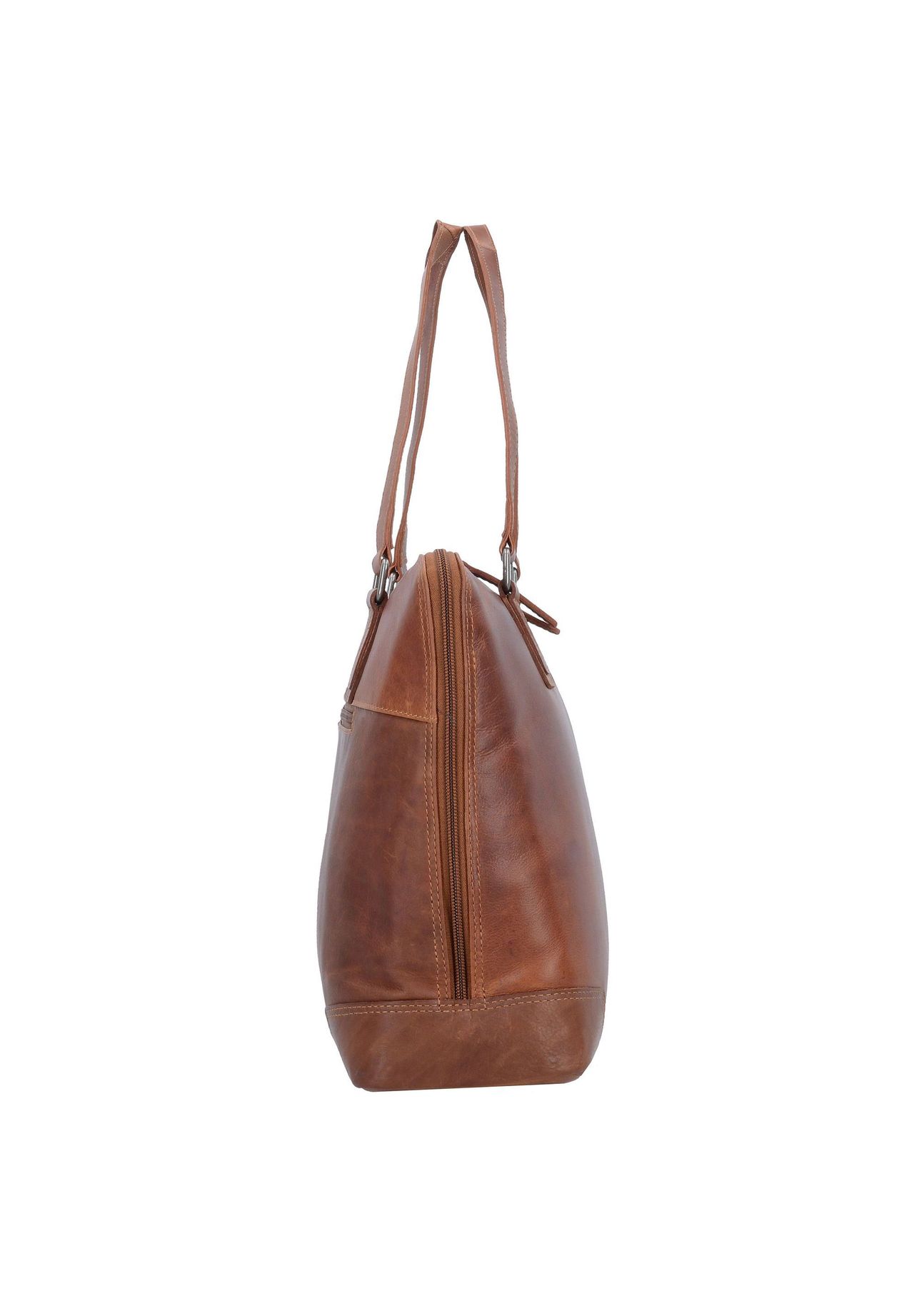The Chesterfield Brand Wax Pull Up Wax Pull Up Schultertasche Leder 37 cm Laptopfach Outlet