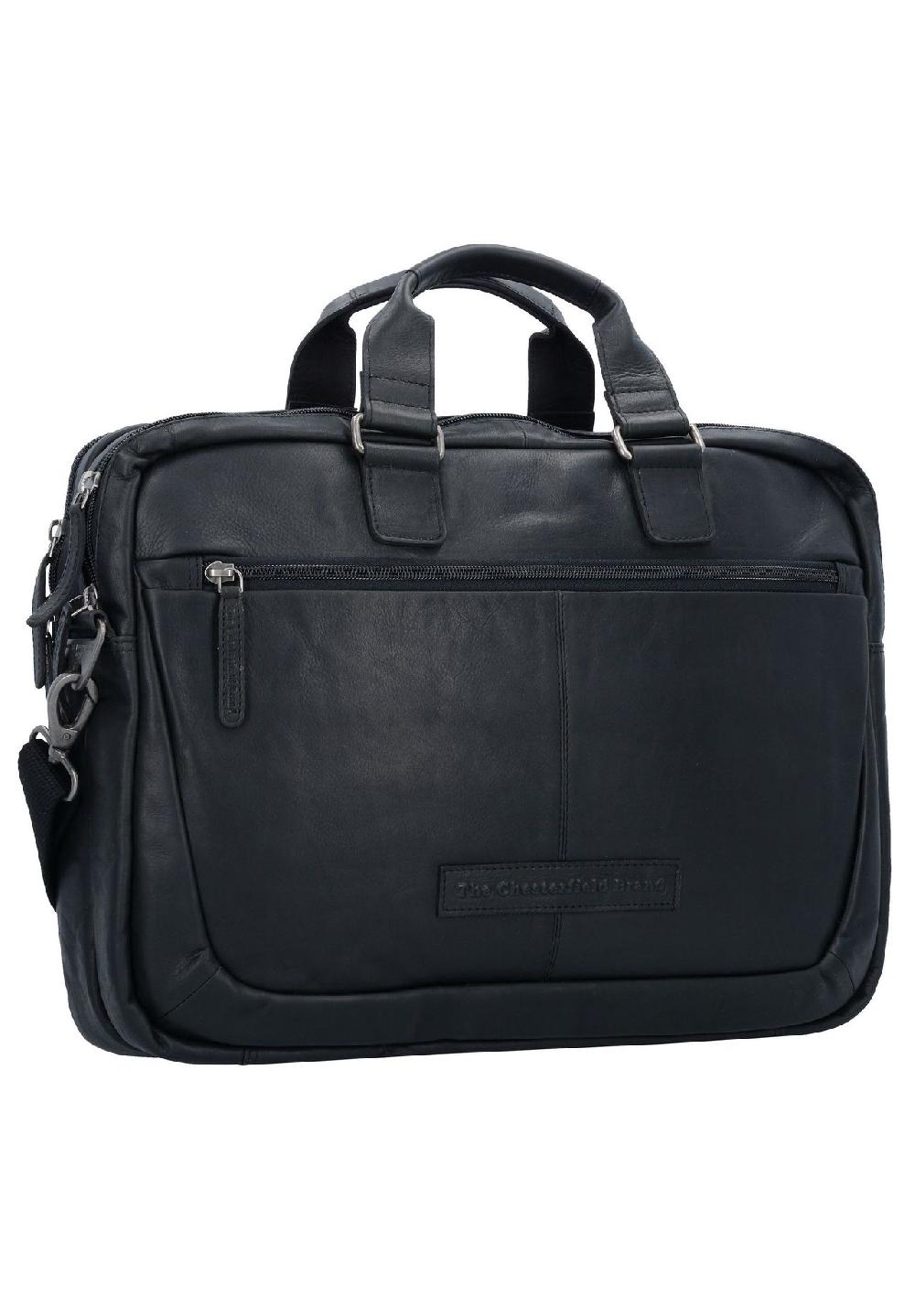The Chesterfield Brand Wax Pull Up Wax Pull Up Aktentasche Leder 40 cm Laptopfach Auslauf