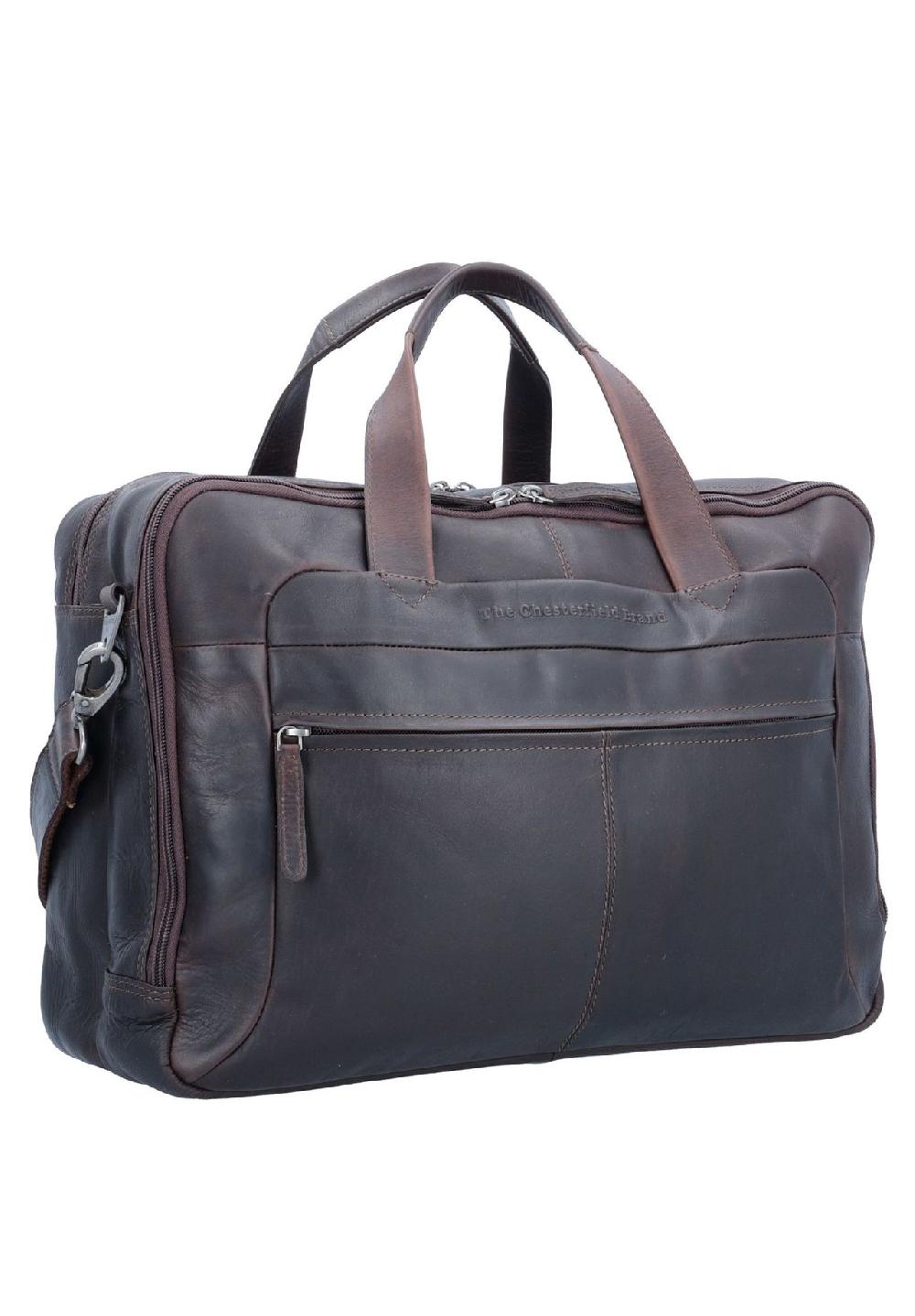 The Chesterfield Brand Wax Pull Up Wax Pull Up Aktentasche Leder 44 cm Laptopfach Schlussverkauf