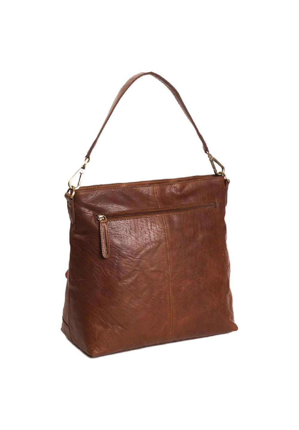 The Chesterfield Brand Antique Buff Antique Buff Schultertasche Leder 30 cm Blitzverkäufe