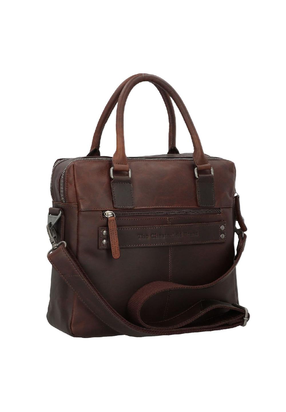 The Chesterfield Brand Santiago Santiago Aktentasche Leder 32 cm Laptopfach Preisnachlass