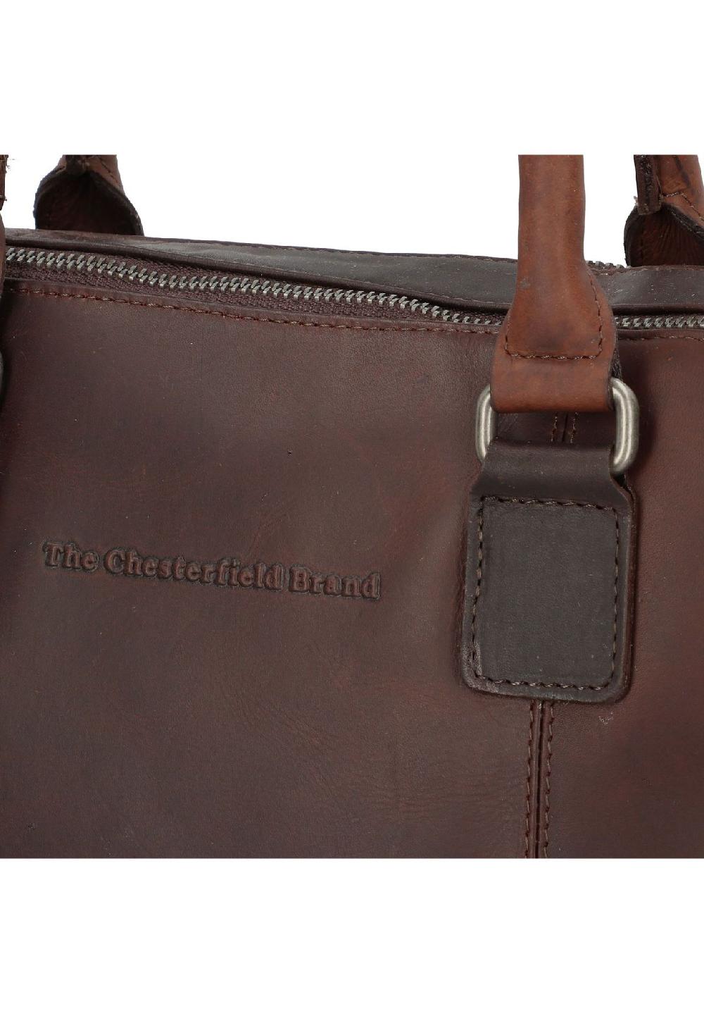 The Chesterfield Brand Santiago Santiago Aktentasche Leder 32 cm Laptopfach Preisnachlass