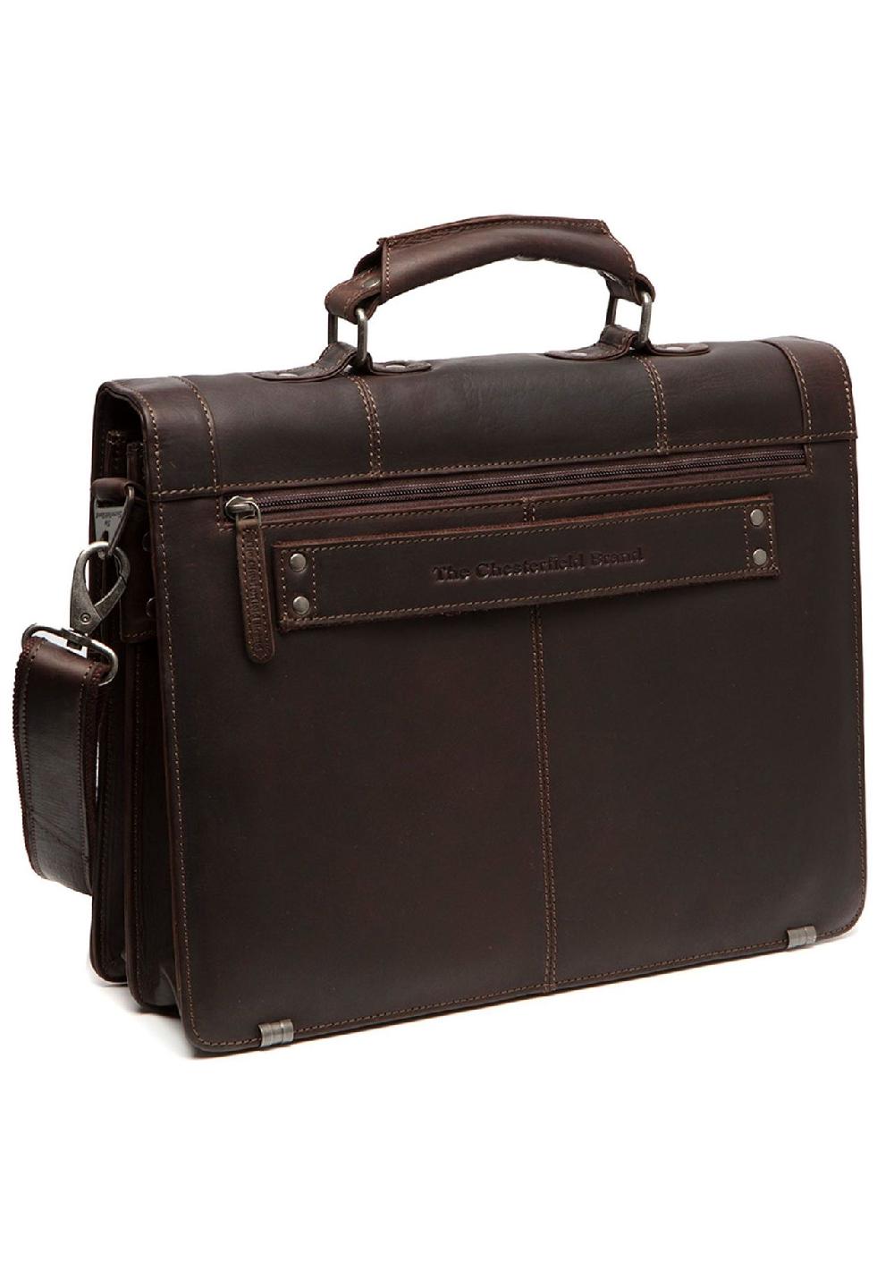 The Chesterfield Brand Stuttgart Stuttgart Aktentasche Leder 38 cm Laptopfach Black Friday