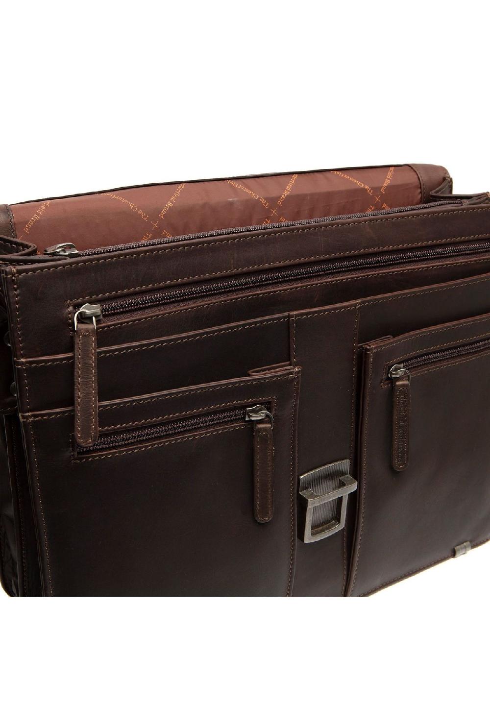 The Chesterfield Brand Stuttgart Stuttgart Aktentasche Leder 38 cm Laptopfach Black Friday
