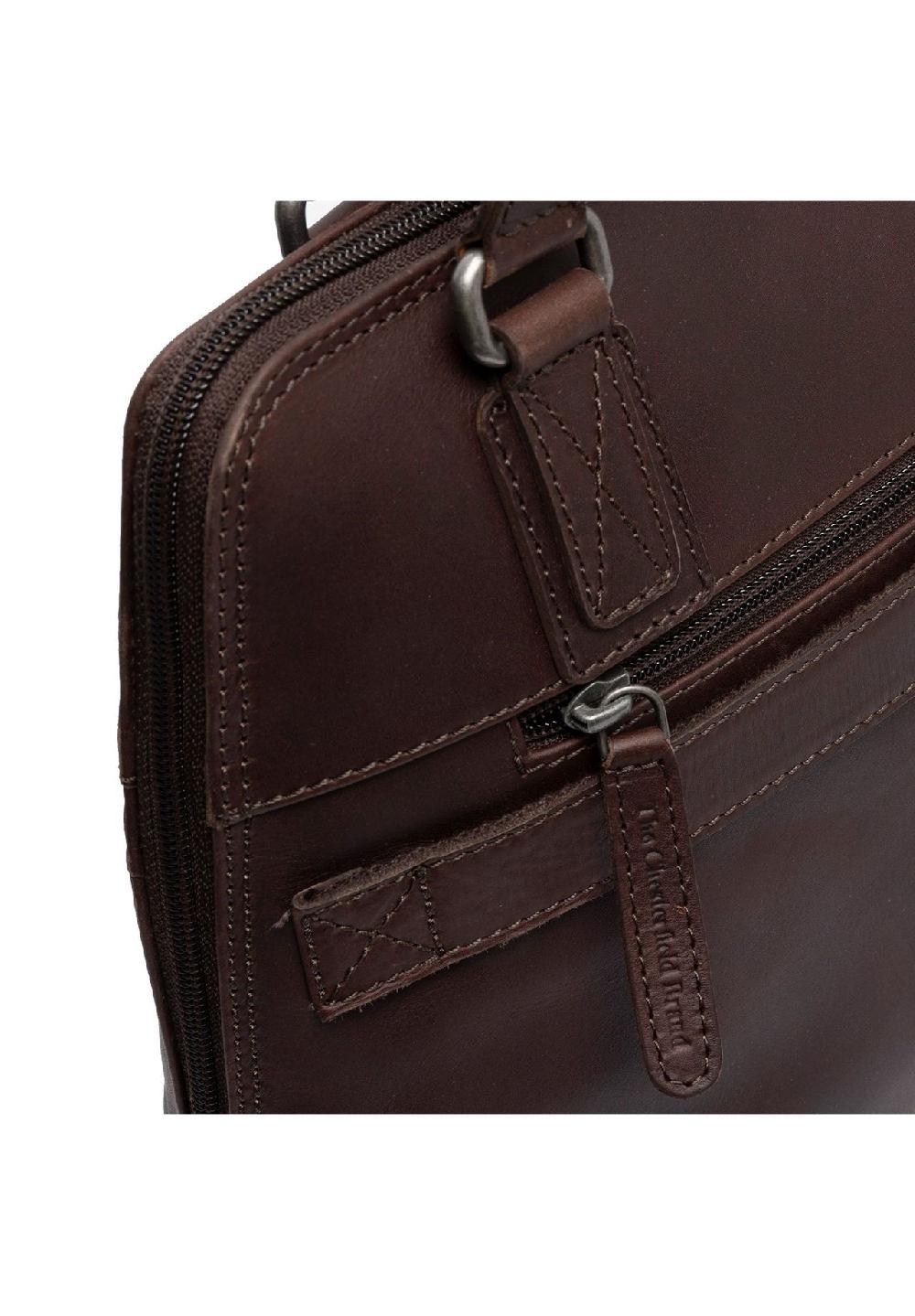 The Chesterfield Brand Belgrado Belgrado Schultertasche Leder 32 cm Laptopfach im Angebot