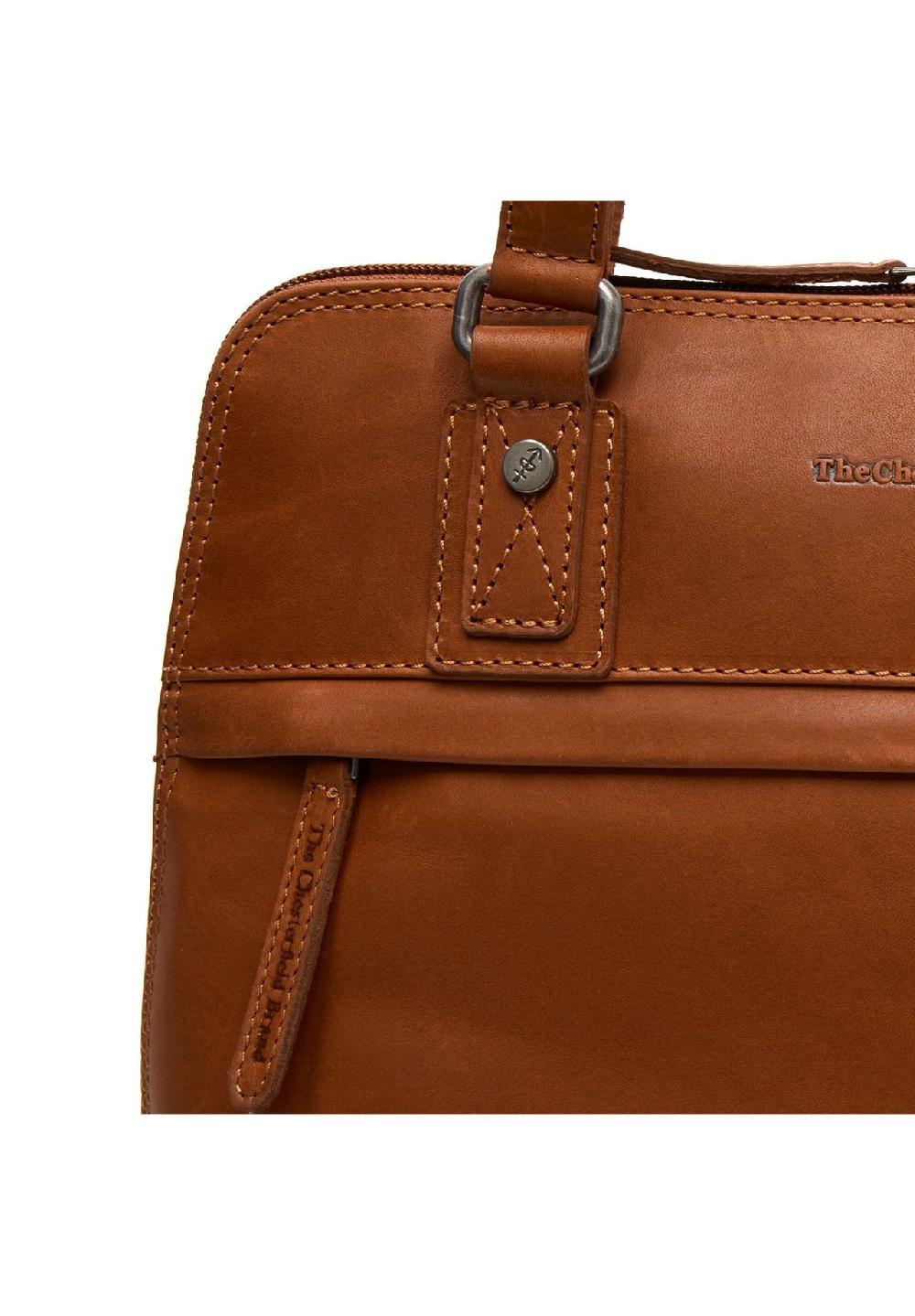 The Chesterfield Brand Belgrado Belgrado Schultertasche Leder 32 cm Laptopfach Schlussverkauf