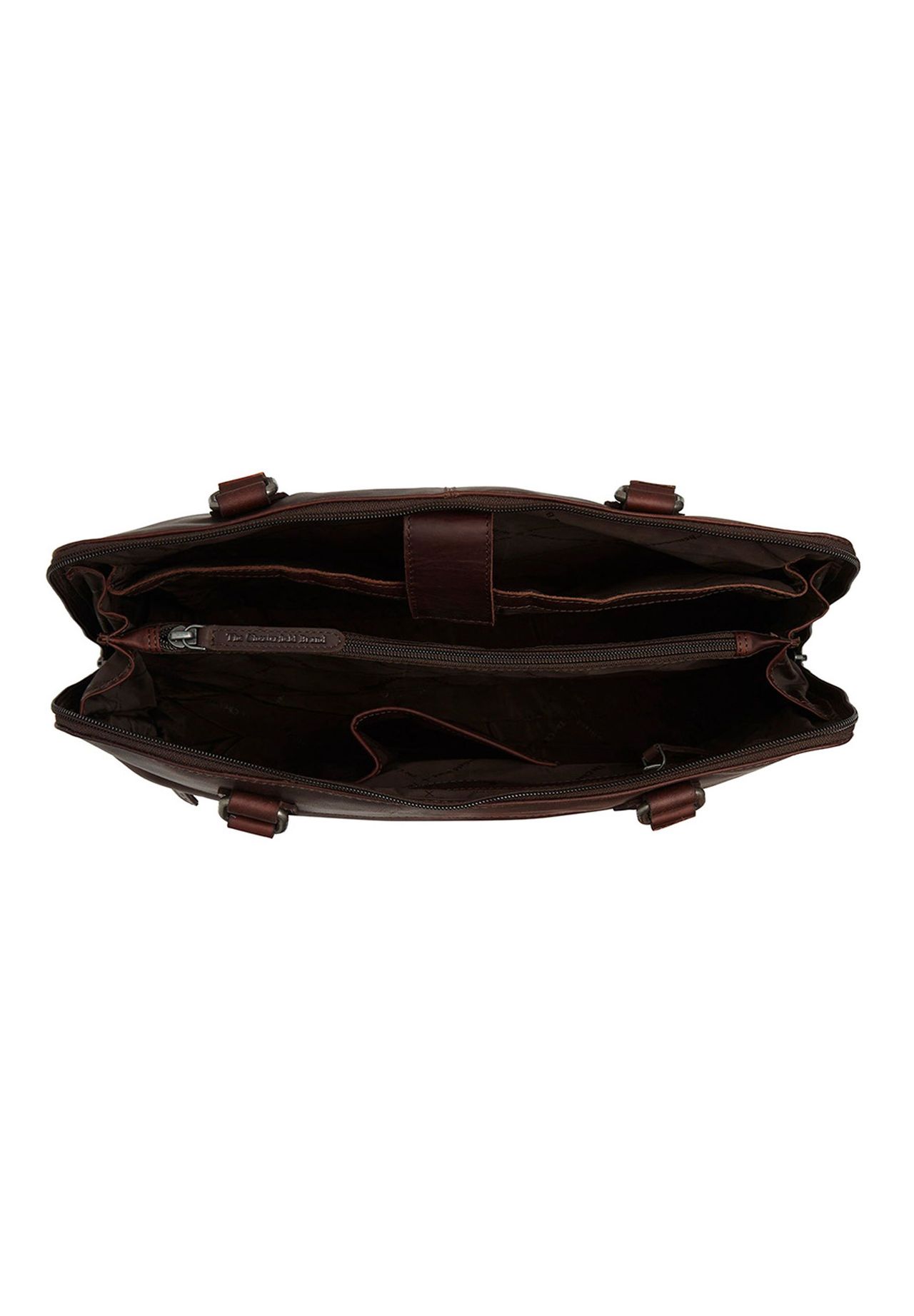 The Chesterfield Brand Branson Branson Schultertasche Leder 37 cm Laptopfach Fabrikverkauf