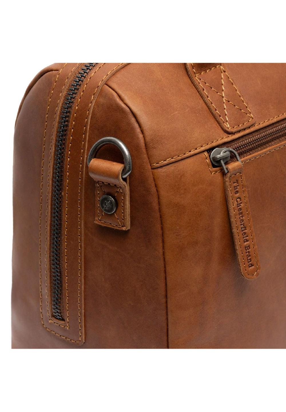 The Chesterfield Brand Langton Langton Schultertasche Leder 28 cm Fabrik Onlineshop