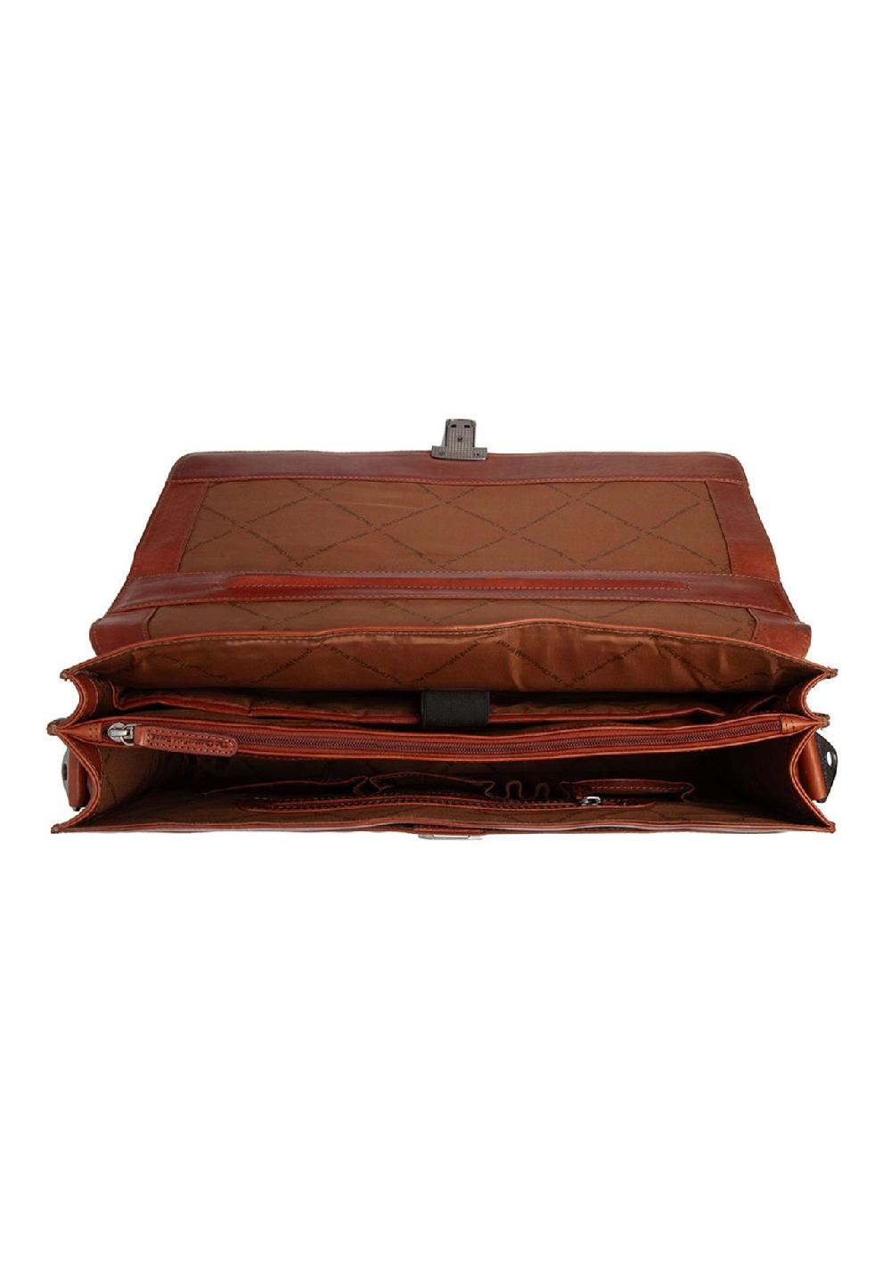 The Chesterfield Brand Salvatore Salvatore Aktentaschen Messenger Leder 42 cm Laptopfach Großer Ausverkauf
