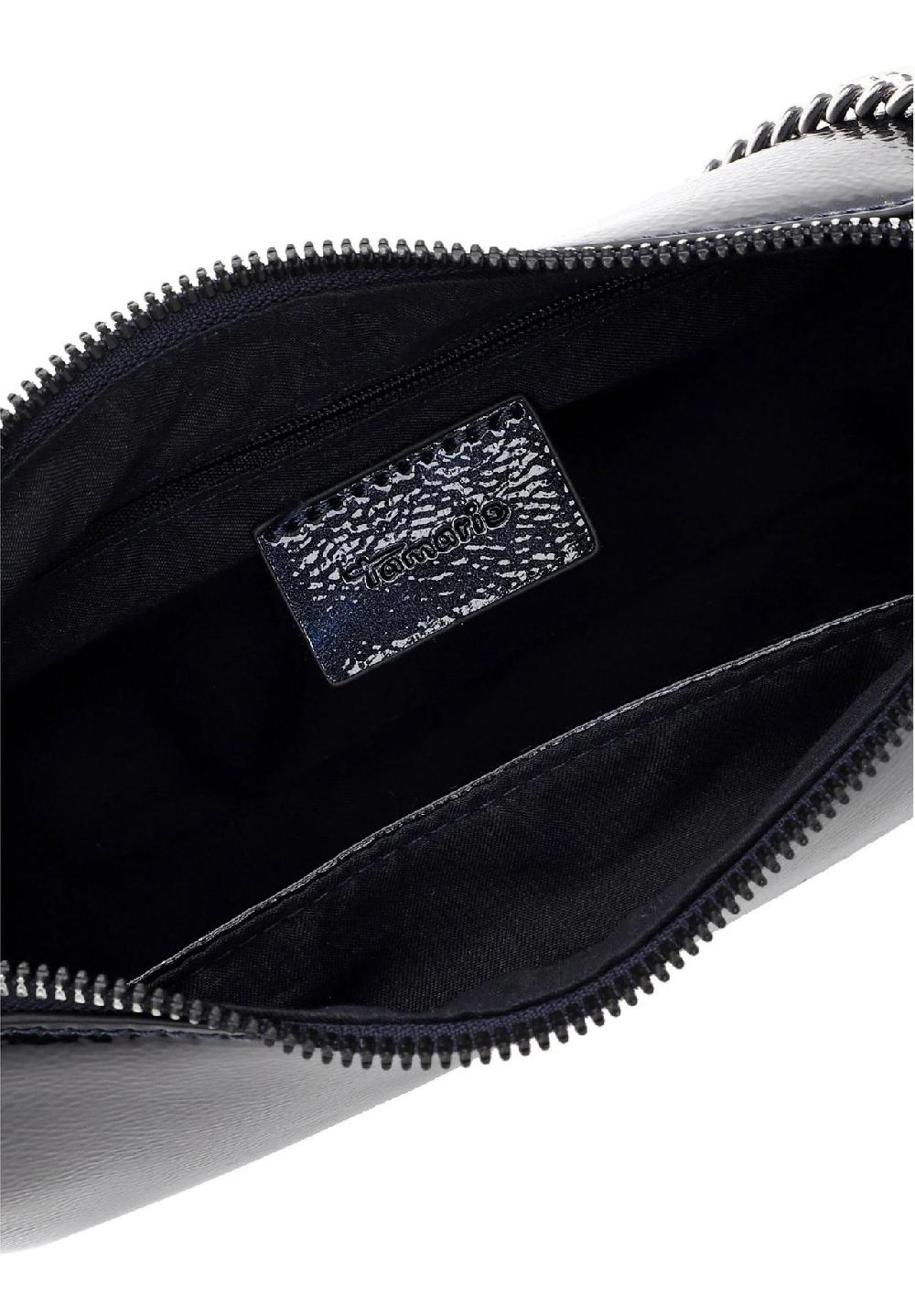 Tamaris Schultertasche "Flaviana" Lack-Optik Reißverschluss für Damen Riesige Ersparnisse