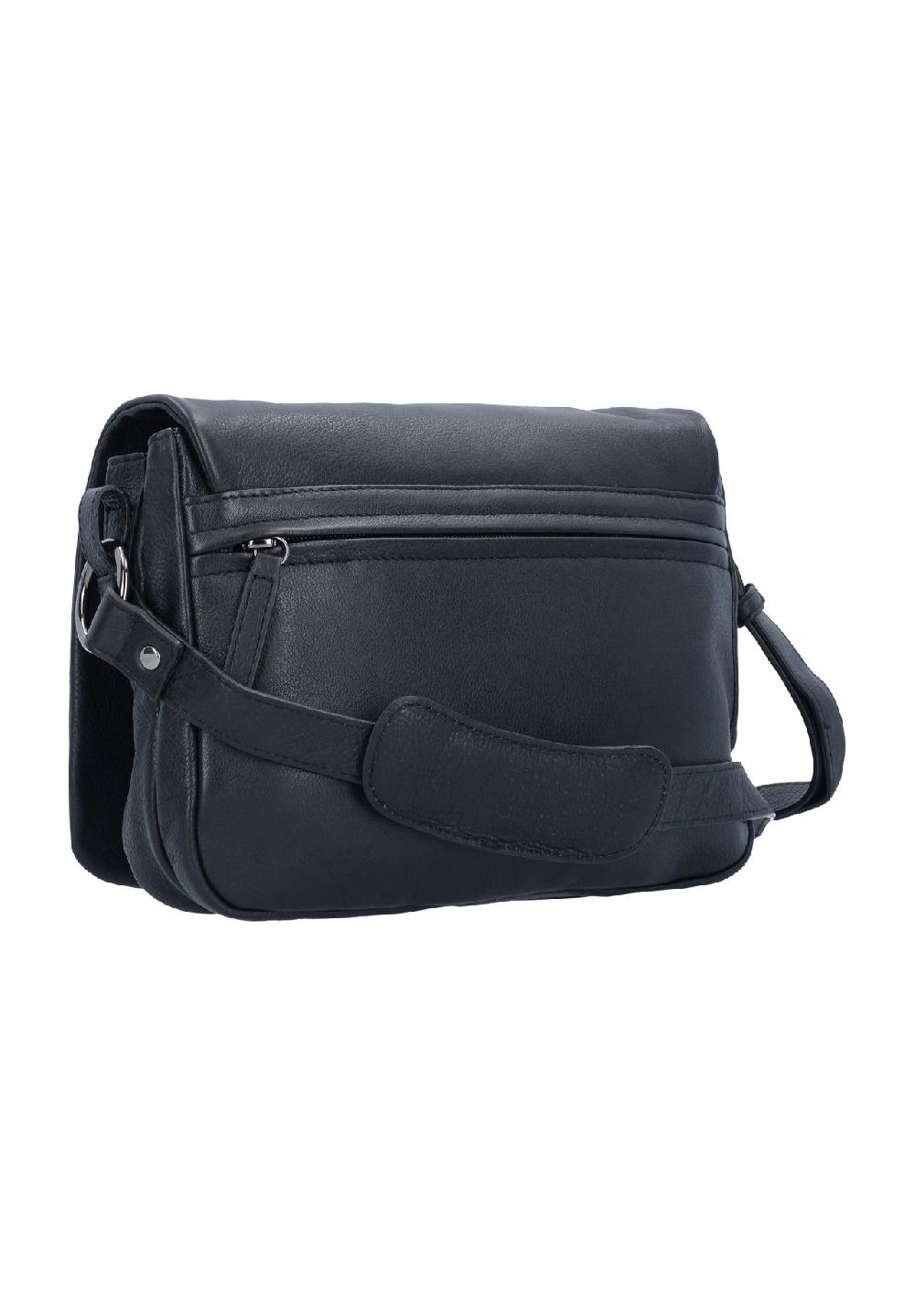 L.CREDI Eva Umhängetasche "Eva" Leder Emblem uni für Damen Wochenangebot