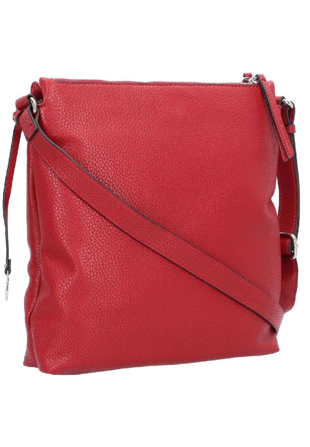 L.CREDI NEW ORLEANS Schultertasche Kunstleder Emblem uni für Damen Begrenzte Freigabe