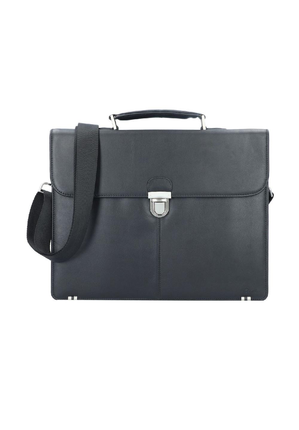 Esquire Oxford Oxford Aktentasche Leder 40 cm Laptopfach Begrenzt auf 3 Tage