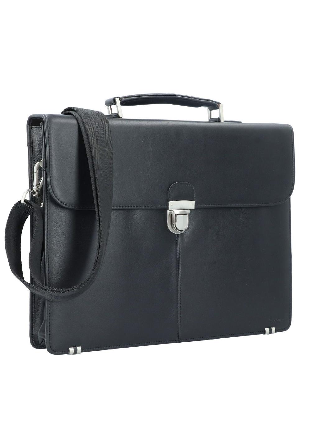 Esquire Oxford Oxford Aktentasche Leder 40 cm Laptopfach Begrenzt auf 3 Tage