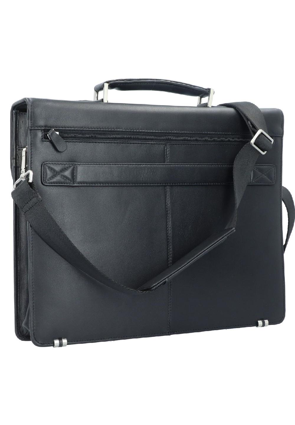 Esquire Oxford Oxford Aktentasche Leder 40 cm Laptopfach Begrenzt auf 3 Tage
