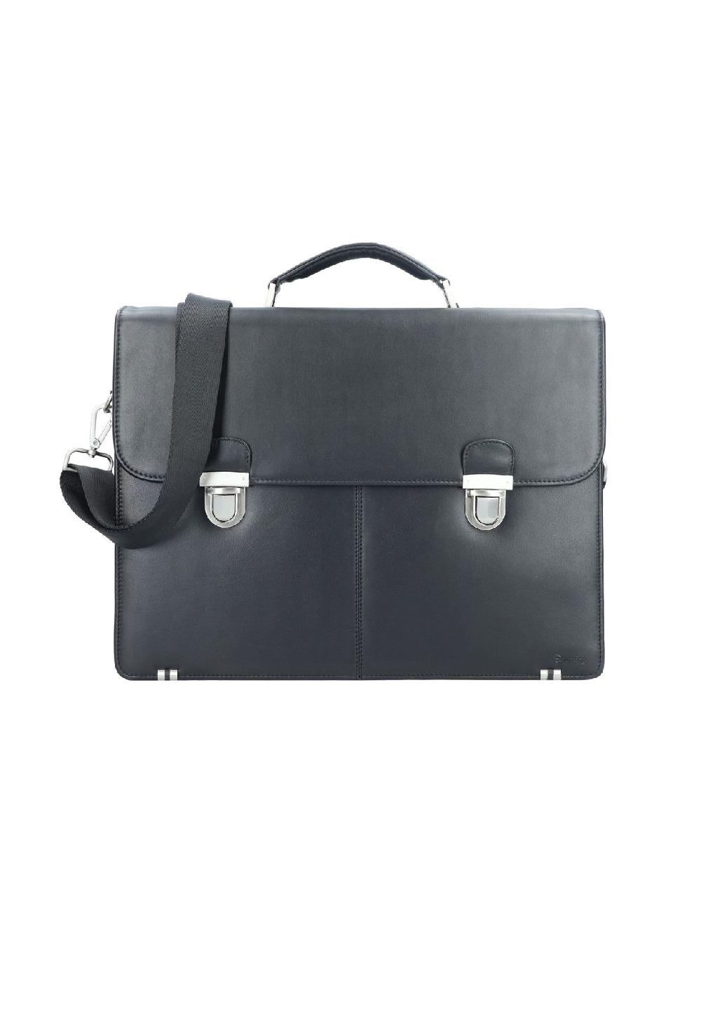 Esquire Oxford Oxford Aktentasche Leder 42 cm Black Friday Preise