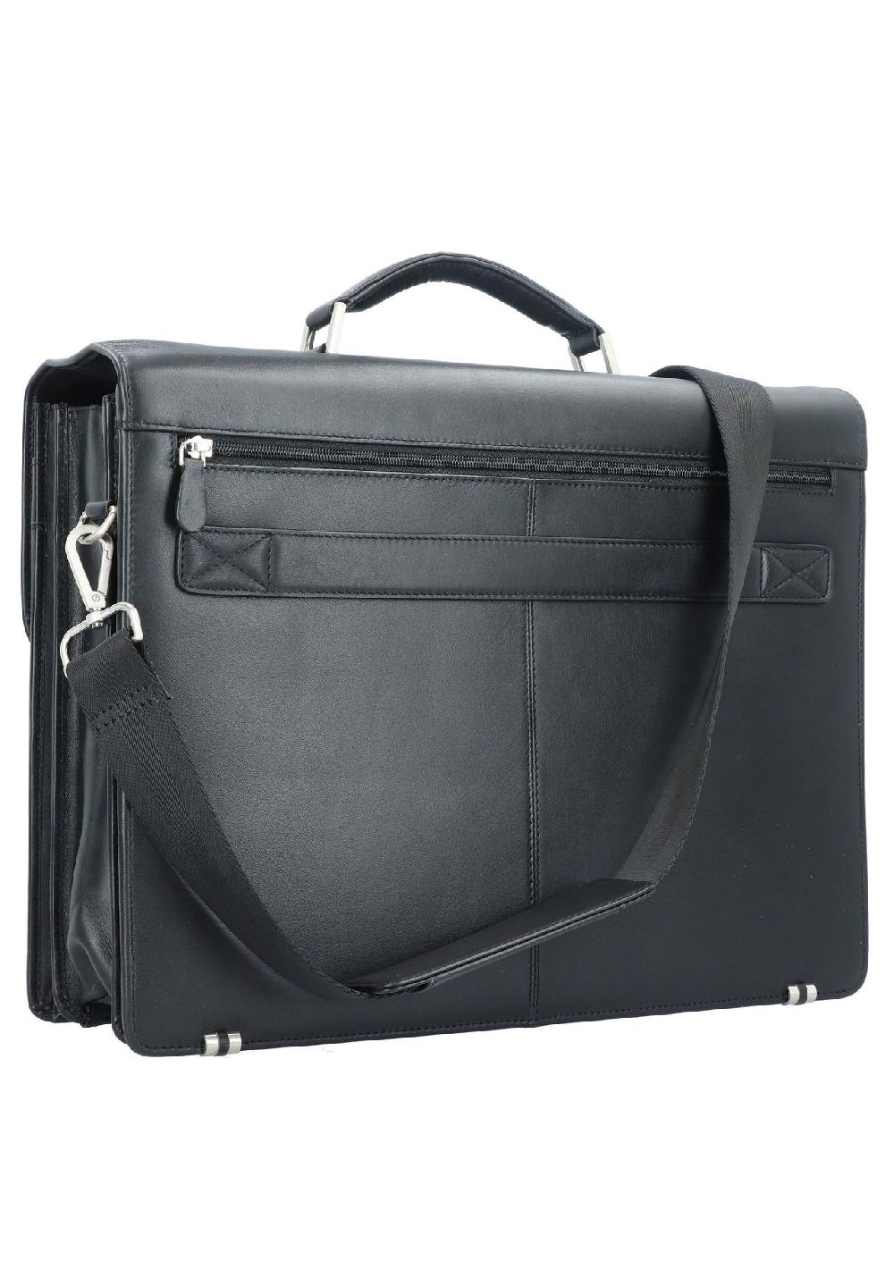 Esquire Oxford Oxford Aktentasche Leder 42 cm Black Friday Preise