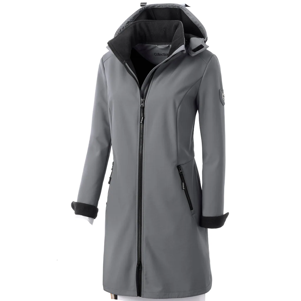 Casual Looks Softshelljacke mit Kapuze Clearance-Verkauf