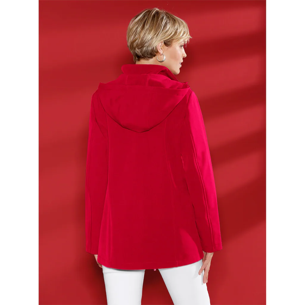 Classic Basics Softshelljacke mit Kapuze Im Verkauf