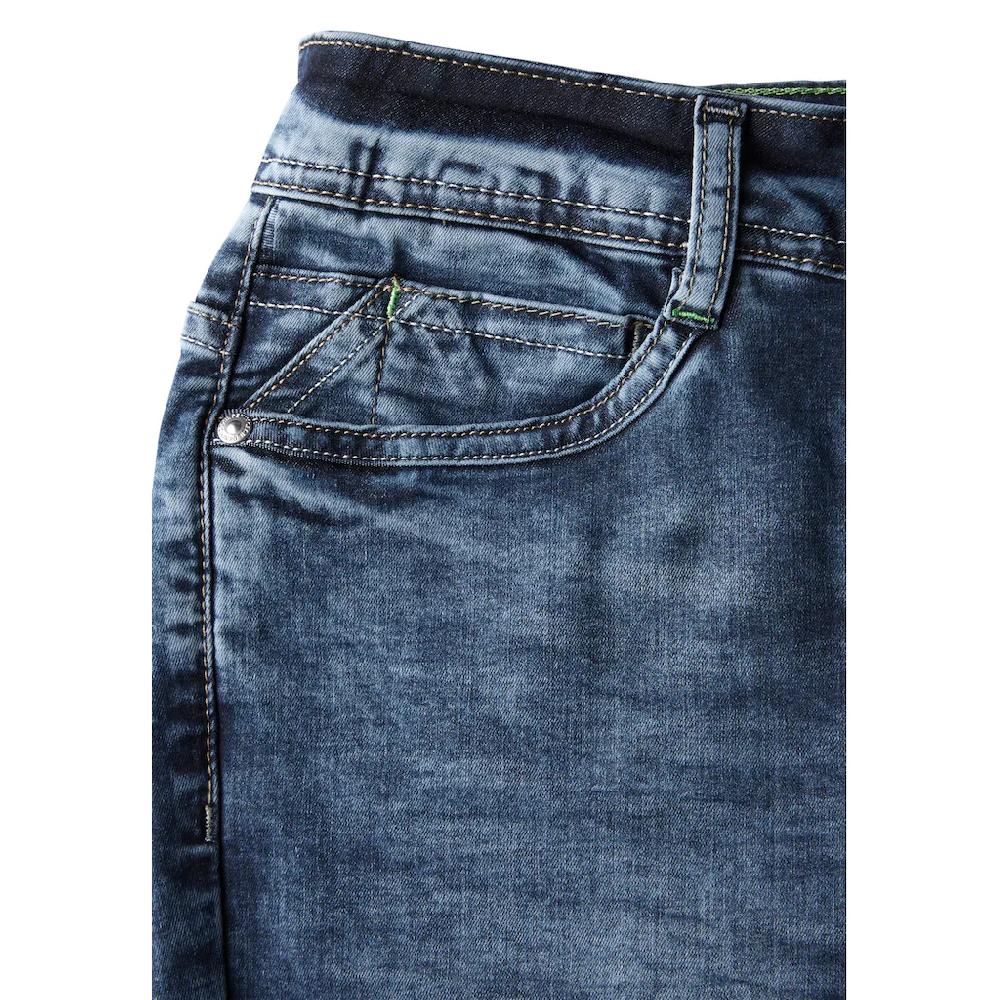 STREET ONE Slim-fit-Jeans aus Baumwolle mit Stretchanteil zollfrei