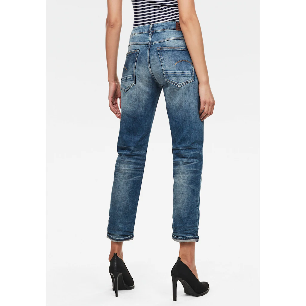 G-STAR Boyfriend-Jeans »Kate Boyfriend« mit authentischen Used Effekten Schlussverkauf