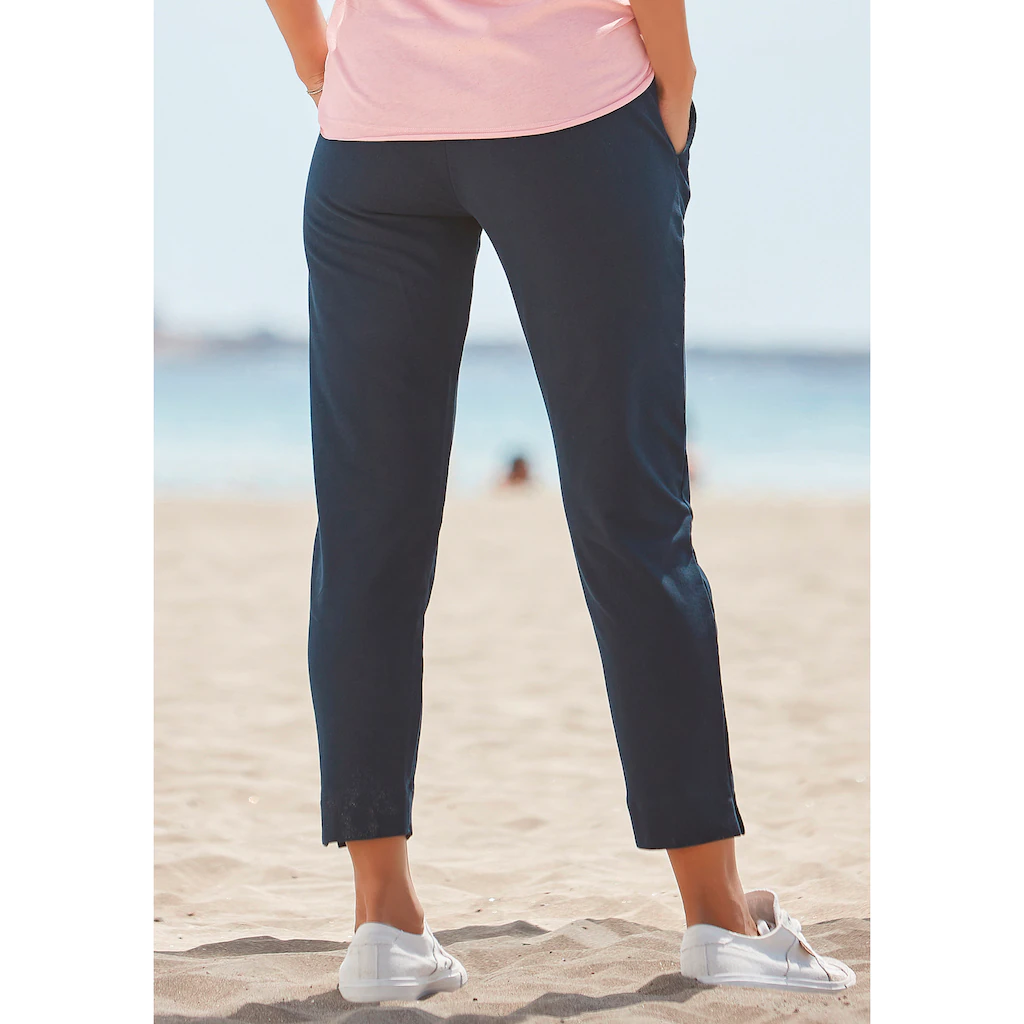 Elbsand 7/8-Hose »Ivalo« aus Sweatware Jogginghose Relaxhose Freizeitlook Sonderangebot