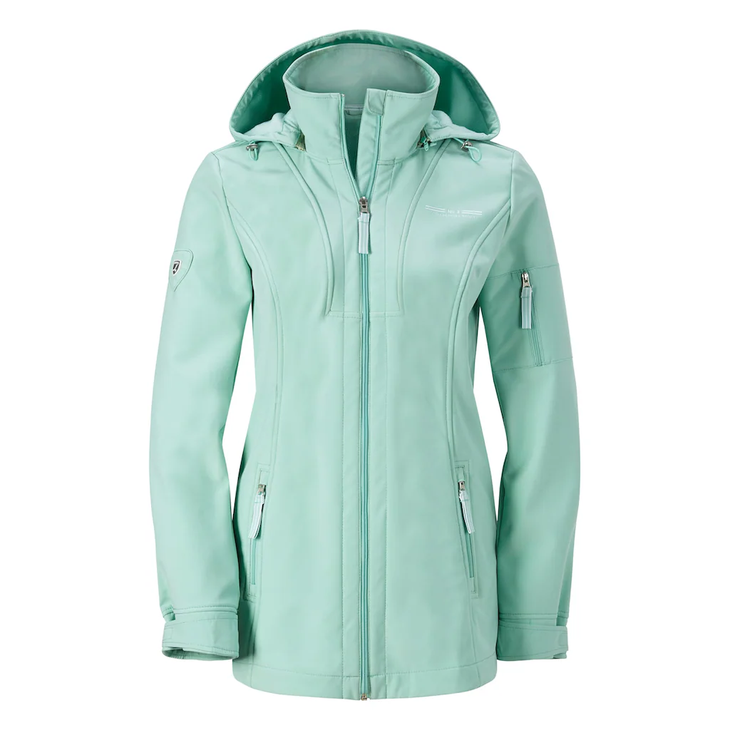 Casual Looks Softshelljacke mit Kapuze Preisnachlass