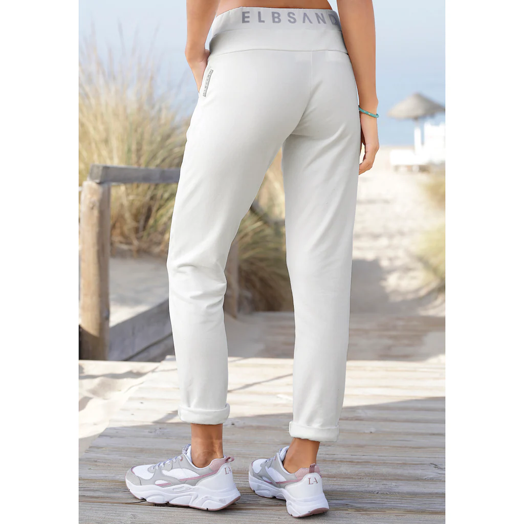 Elbsand Sweathose »Brinja« mit Logoprint am Bund und Taschen Jogginghose Relaxhose Cyber Monday