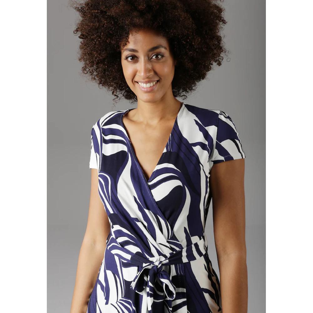 Aniston SELECTED Sommerkleid mit grafischem Druck Vatertagsangebot