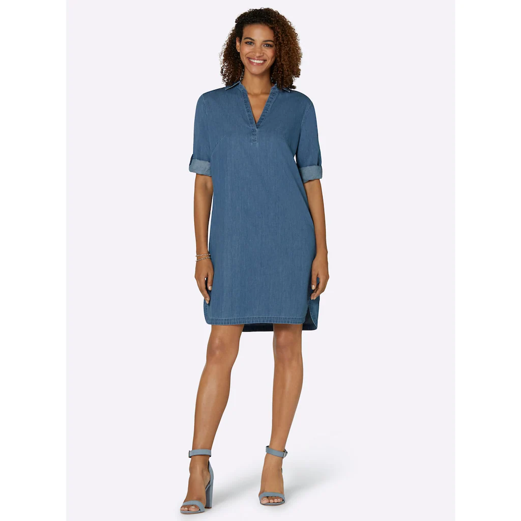 Casual Looks Jeanskleid »Jeans-Kleid« Zeitlich begrenztes Angebot