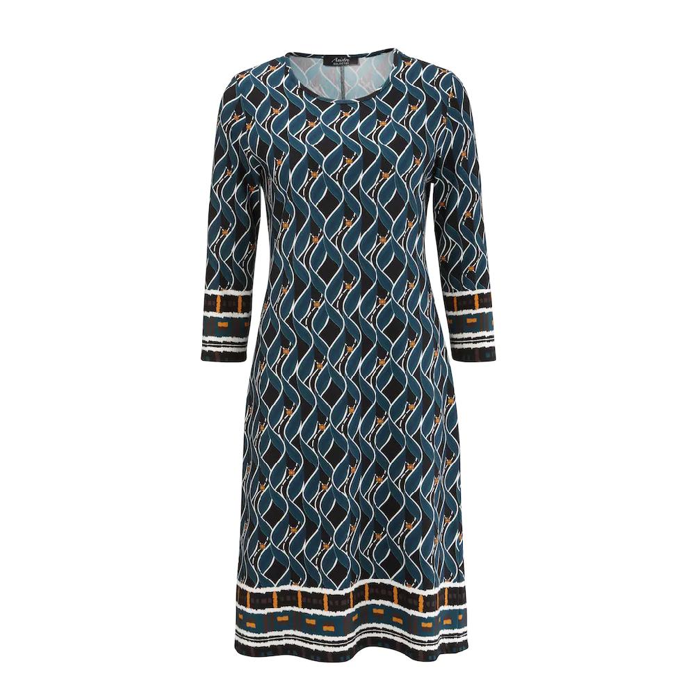 Aniston SELECTED Jerseykleid im Retro-Dessin Neuheiten