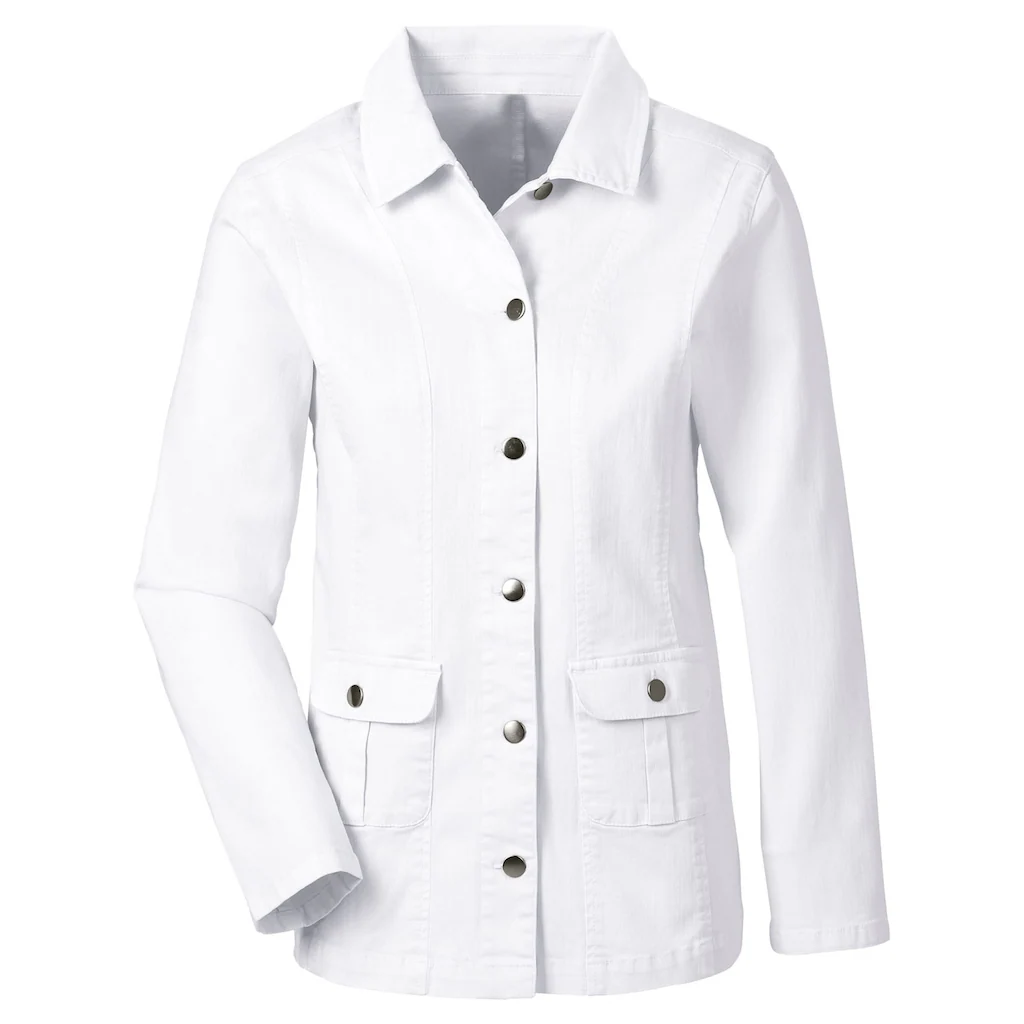 Classic Basics Jeansjacke ohne Kapuze Tägliche Deals