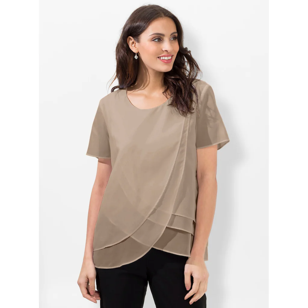 Lady Georgettebluse Sonderangebot der Fabrik