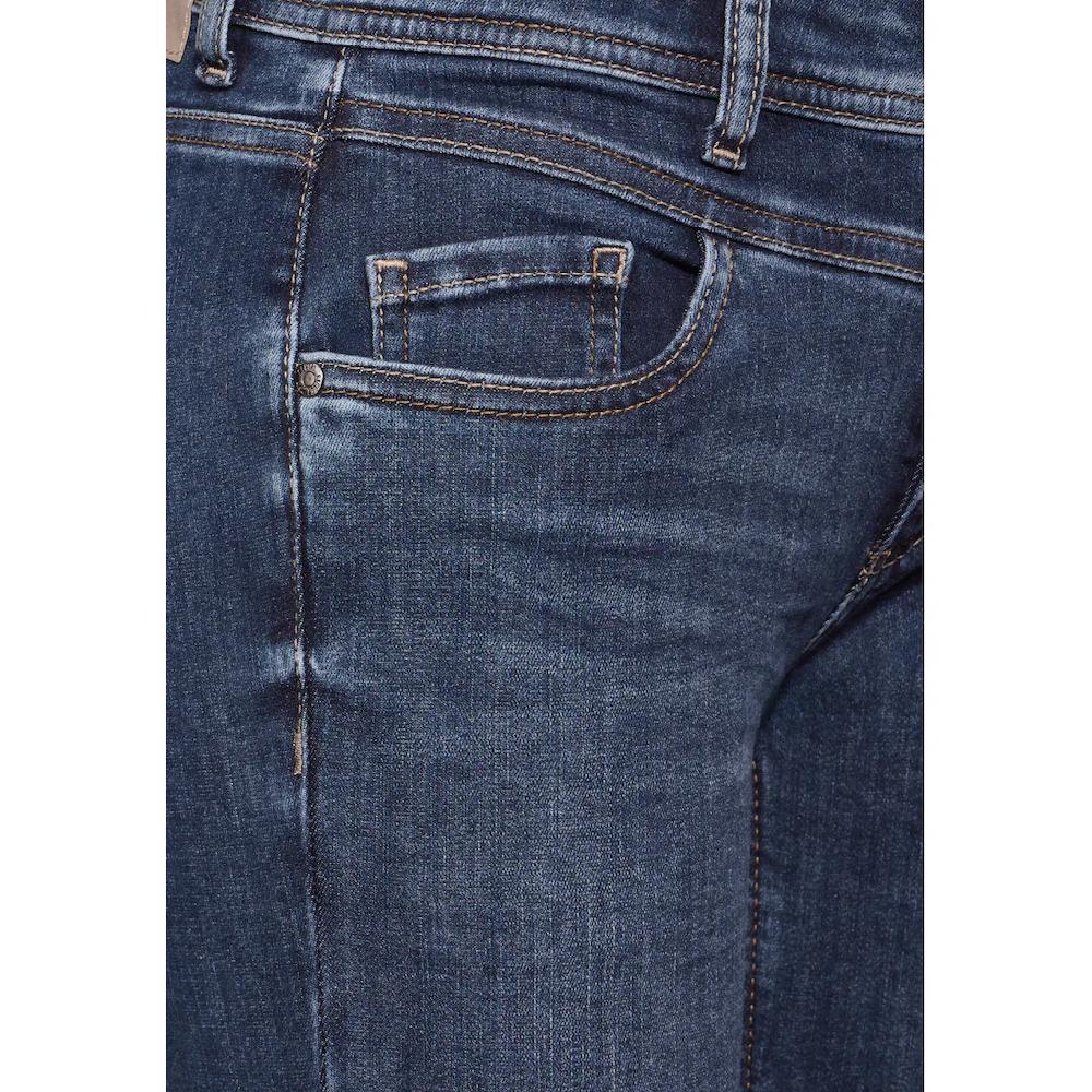 STREET ONE Gerade Jeans Middle Waist Vierteljährliche Förderung