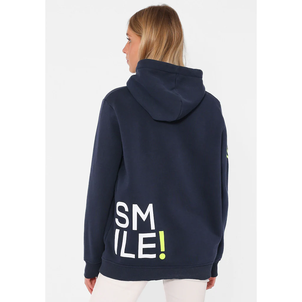 Zwillingsherz Hoodie »"Alissa"« mit SMILE Print Bis zu 55% Rabatt