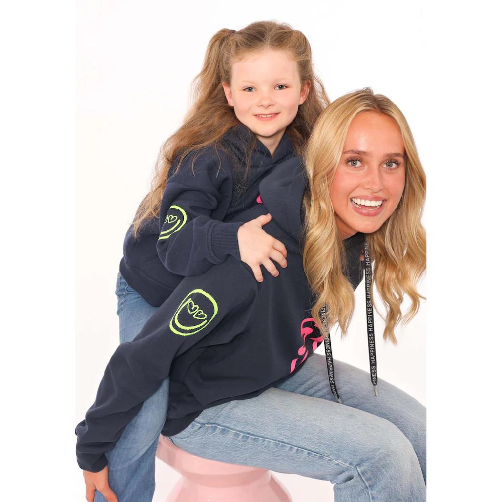 Zwillingsherz Hoodie »"Alissa"« mit SMILE Print Bis zu 55% Rabatt