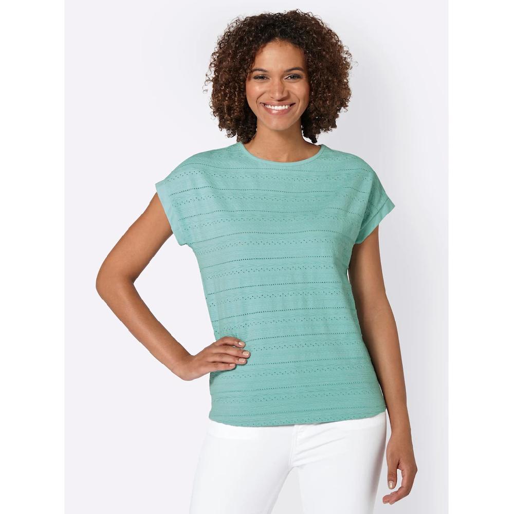 Casual Looks Kurzarmshirt »Shirt« (1 tlg.) Fabrikladen