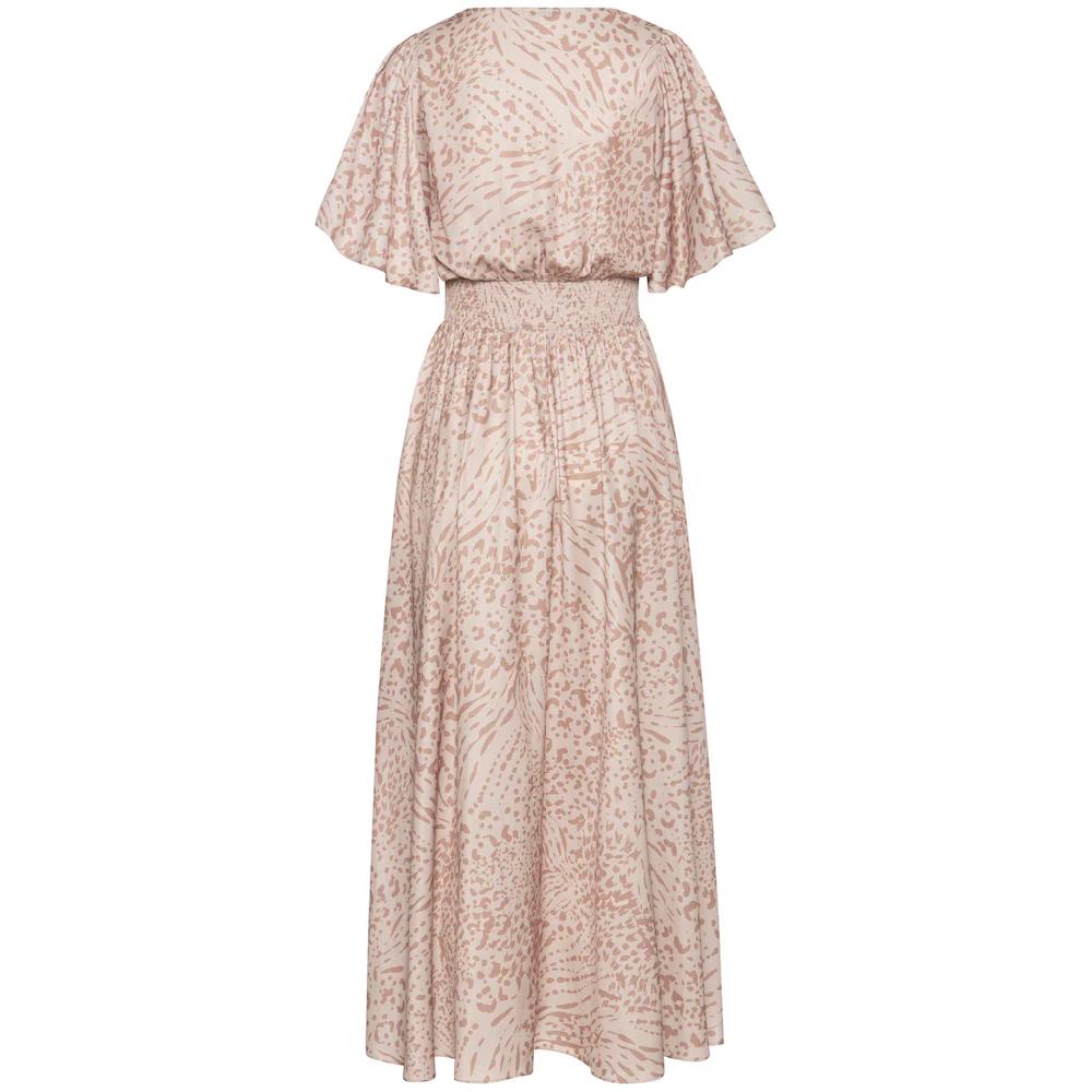 LASCANA Maxikleid mit Animalprint luftiges Sommerkleid mit Schlitzen Begrenzt auf 3 Tage