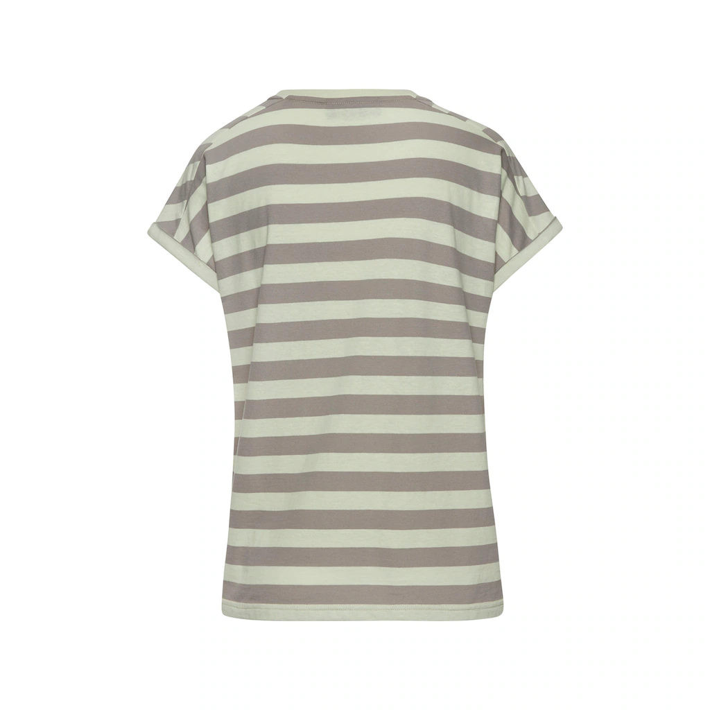 Elbsand T-Shirt »Calisa« mit Streifenmuster sportliches Kurzarmshirt aus Baumwoll-Mix 2025