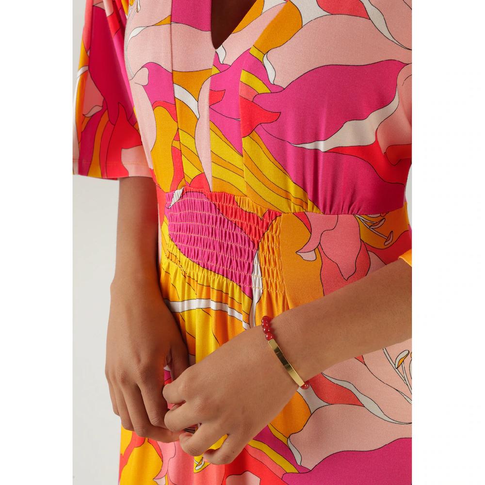 Aniston SELECTED Maxikleid mit weiten 3/4-langen Ärmeln - NEUE KOLLEKTION Fabrikverkauf