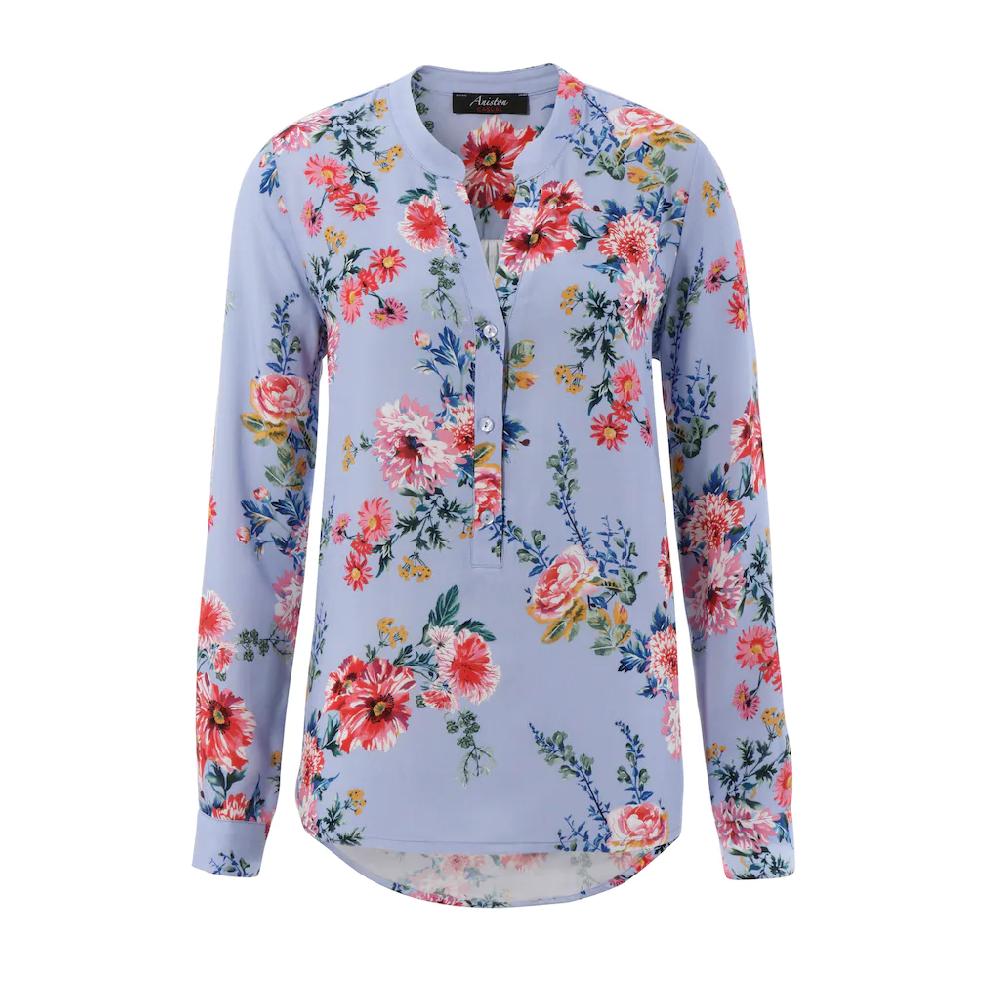 Aniston CASUAL Schlupfbluse mit farbenfrohem Blumendruck Online Shopping