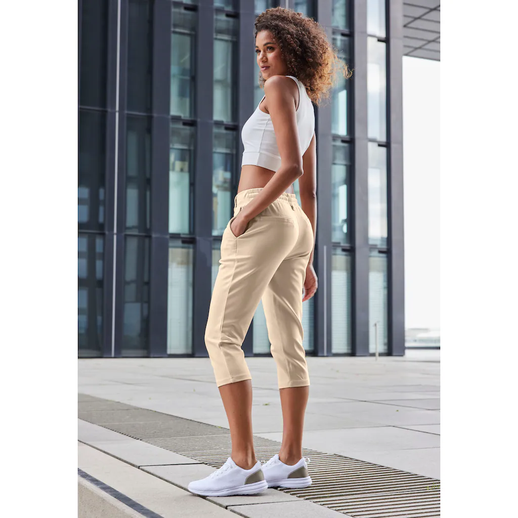 LASCANA Caprileggings mit seitlichen Taschen Loungewear Preisnachlass