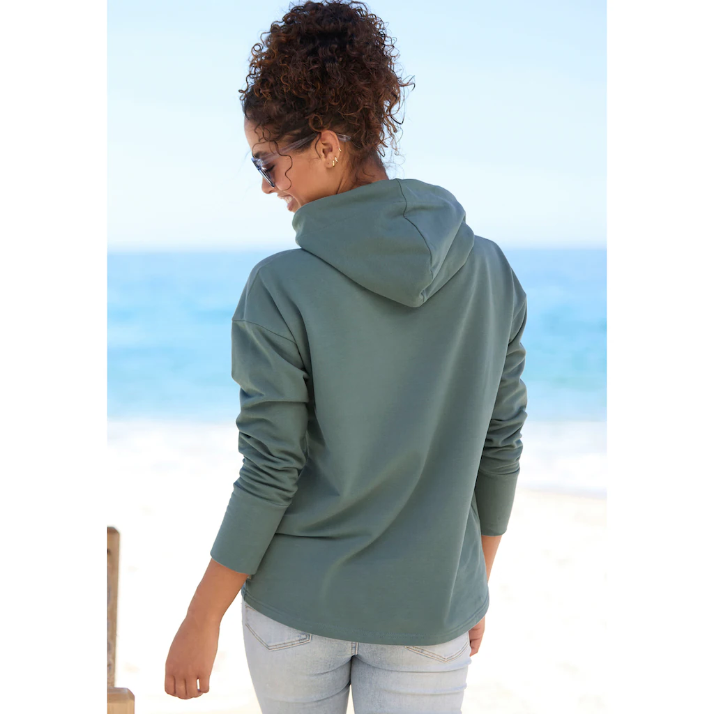 Elbsand Kapuzensweatshirt »Darisa« mit Logodruck vorne Hoodie sportlich-casual Osterangebot