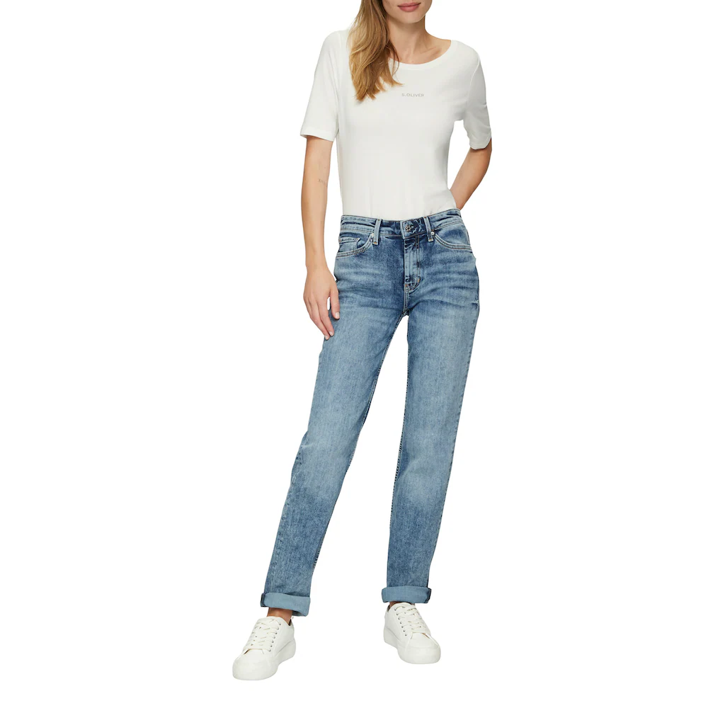 s.Oliver Straight-Jeans im Five-Pocket Style Begrenzte Freigabe