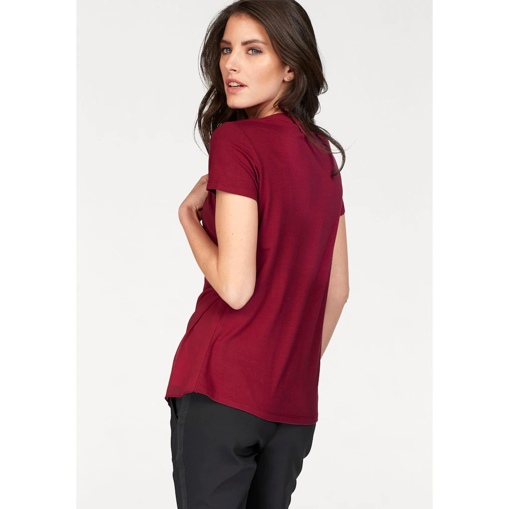 Aniston SELECTED Shirtbluse mit gedoppeltem Vorderteil Letzte 3 Tage