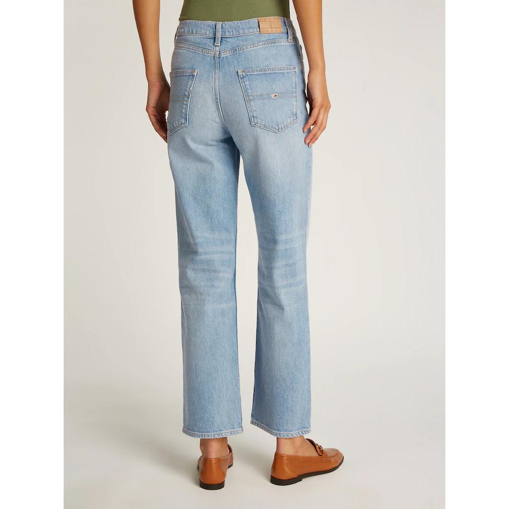 Tommy Jeans Straight-Jeans »Layla High Rise Slim Straight« in Knöchellänge Vierteljährliche Förderung