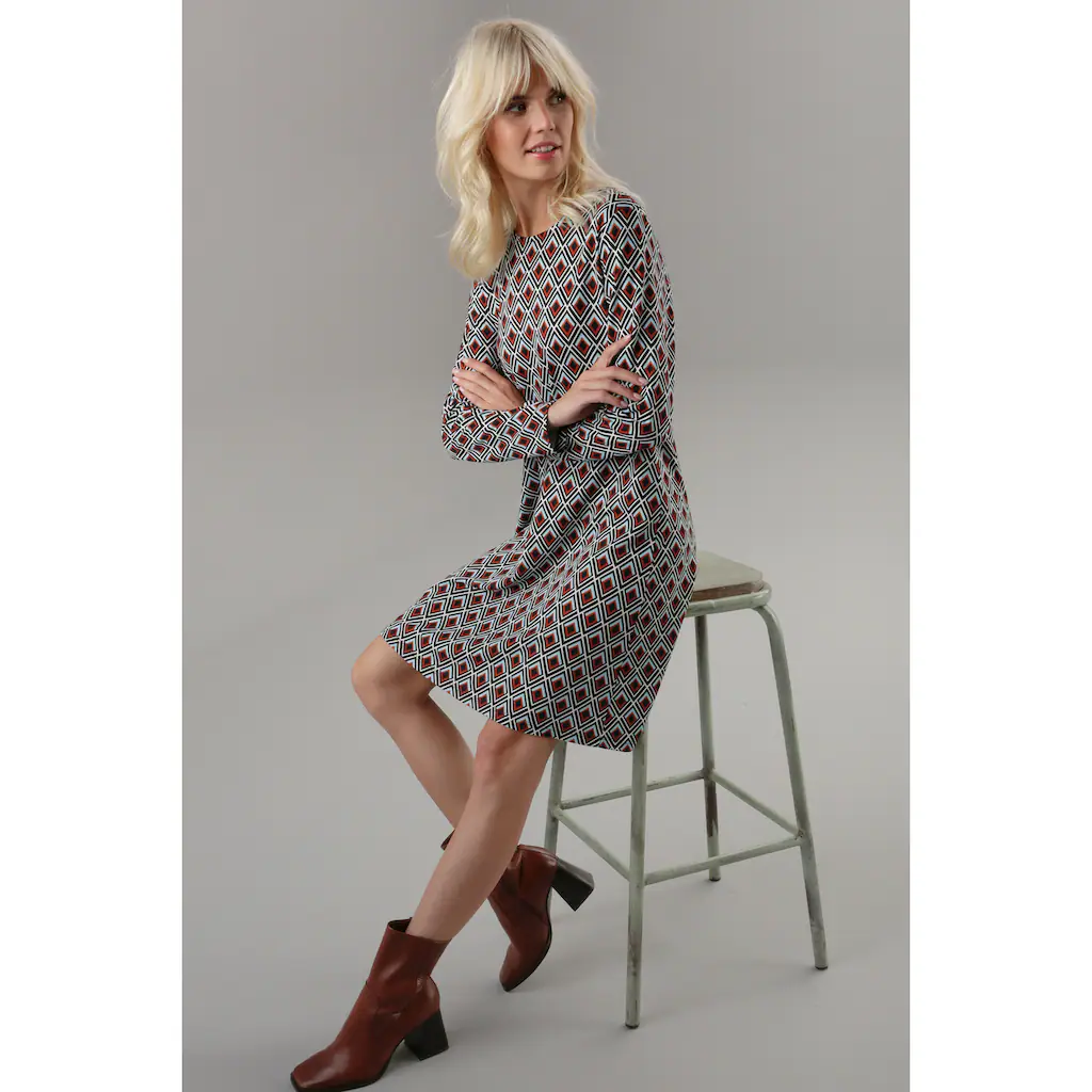 Aniston SELECTED Jerseykleid in leichter A-Linien-Form Bis zu 55% Rabatt
