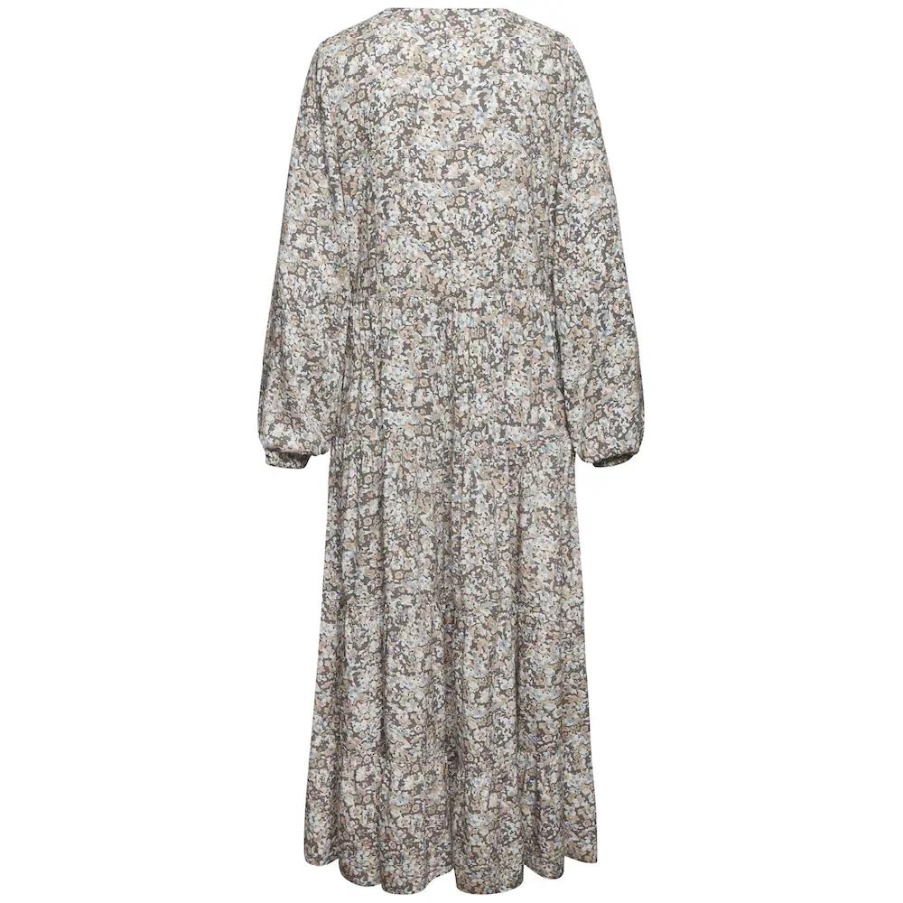 Vivance Maxikleid mit Alloverprint und Volants langärmlig Druckkleid casual-chic Begrenzt auf 3 Tage