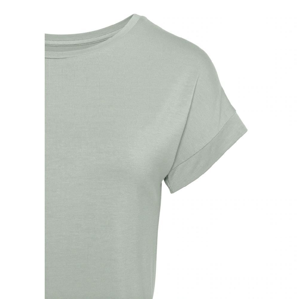 Vivance Kurzarmshirt »mit Gummizug im Bund« aus weichem Viskose-Stretch Hotsell
